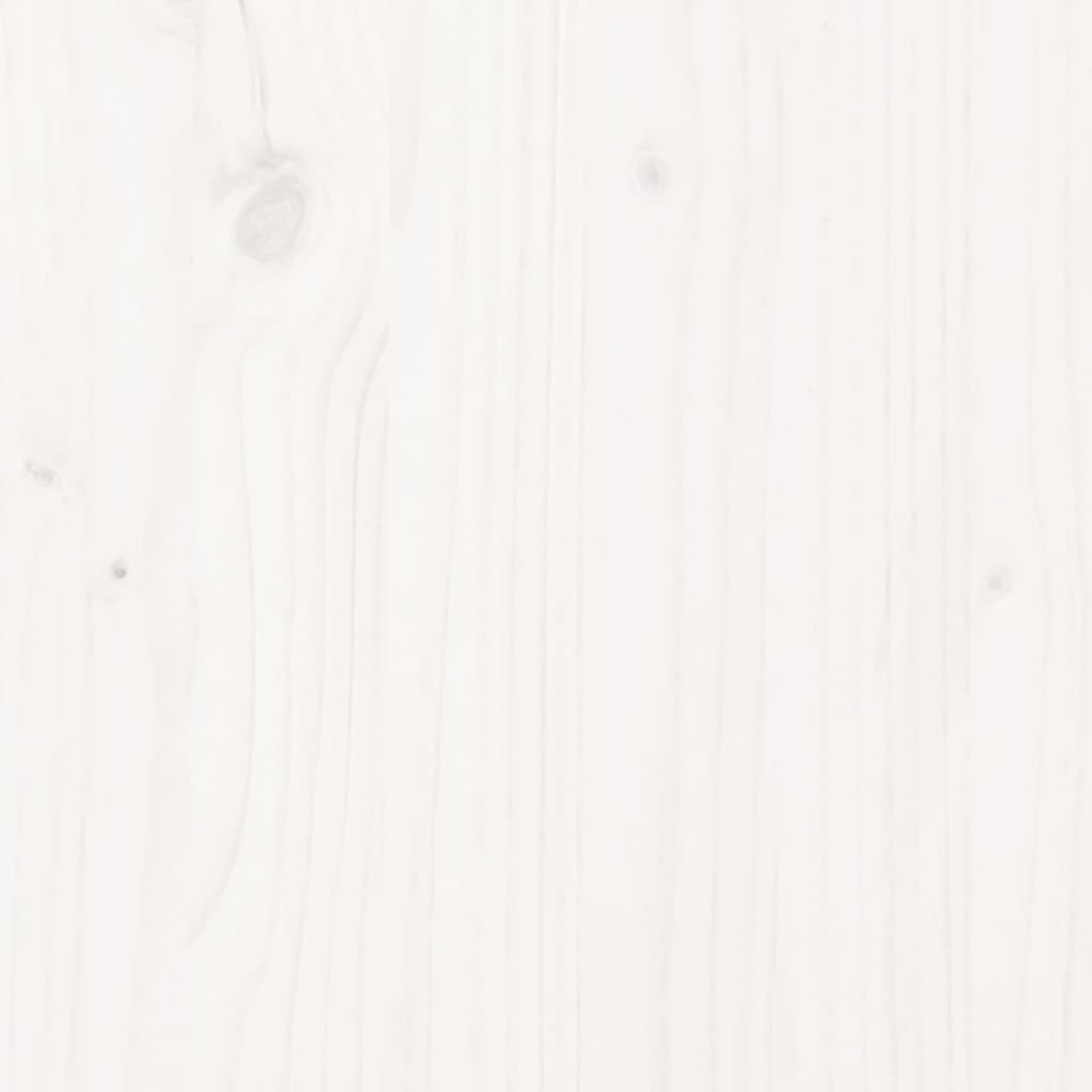 Hagesofasett 8 deler hvit heltre furu