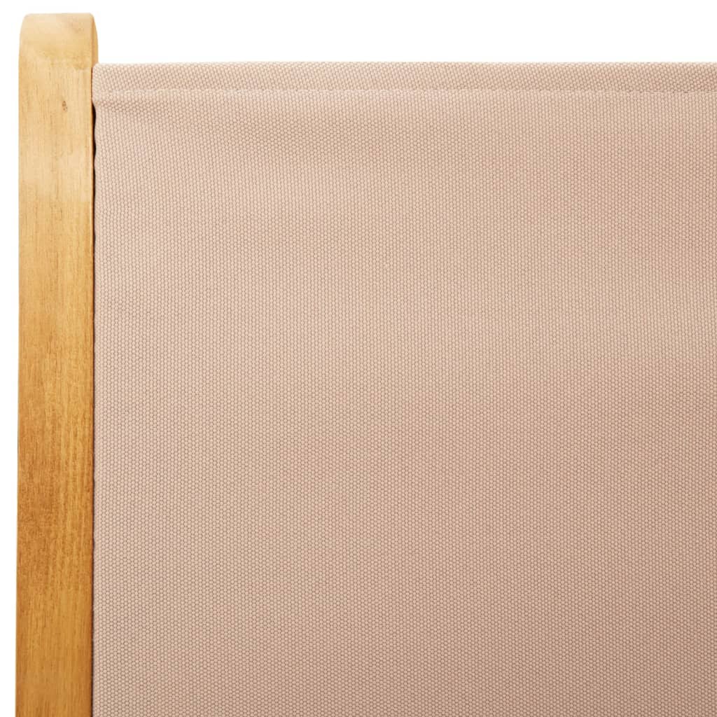 Lenestoler for hage 4 stk gråbrun stoff og heltre