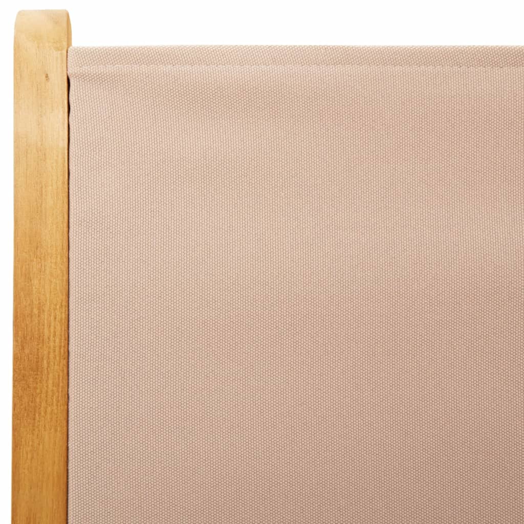 Lenestoler for hage 8 stk gråbrun stoff og heltre