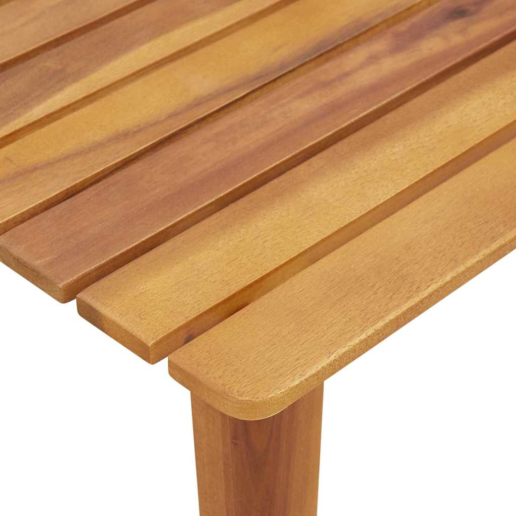 Hage Stoler med Bord 3 pcs Svart 45 x 45 x 40 cm