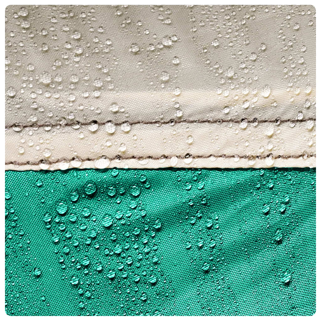 Strandtelt 2 personer havgrønn hurtigutløser vanntett