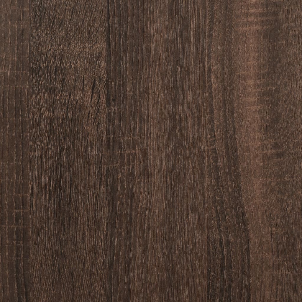 Kjøkkenskap brun eik 60x50x180 cm konstruert tre