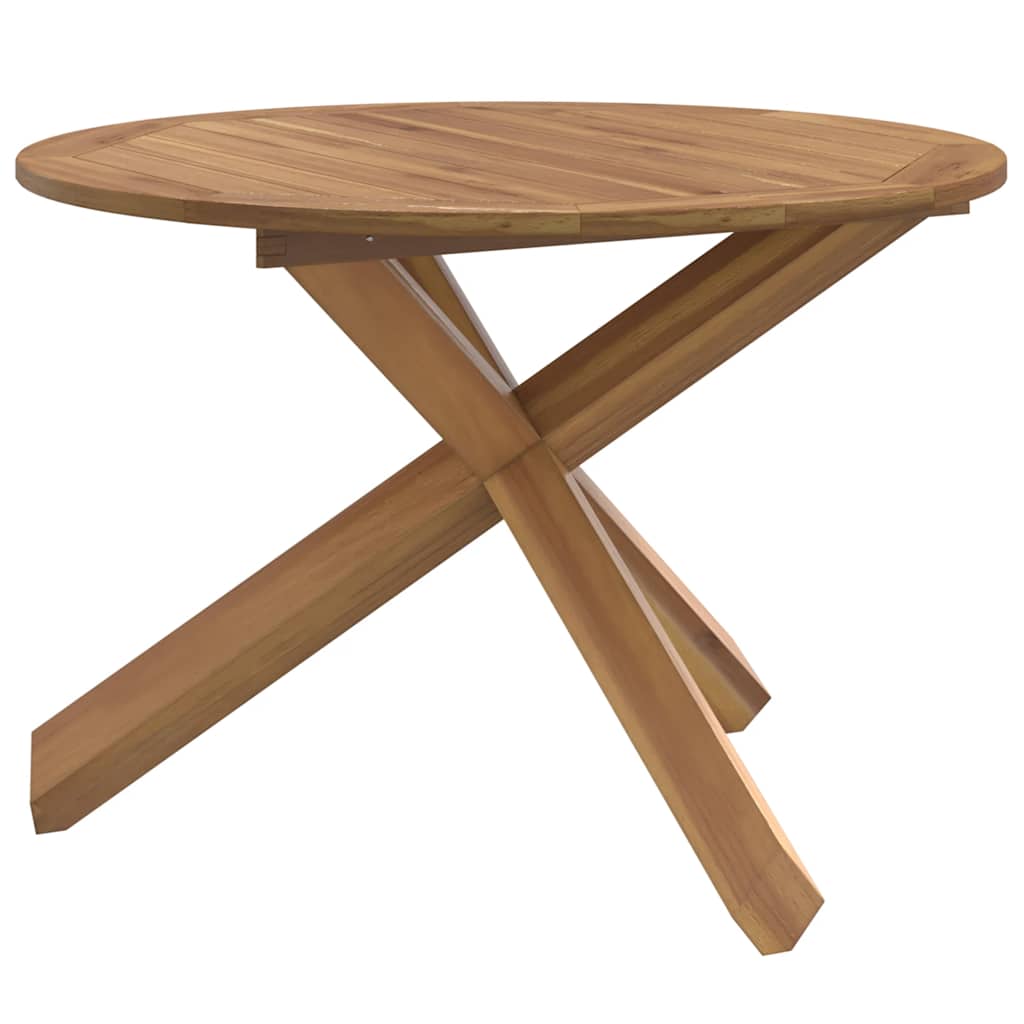 Hagebord Ø109x74 cm heltre teak