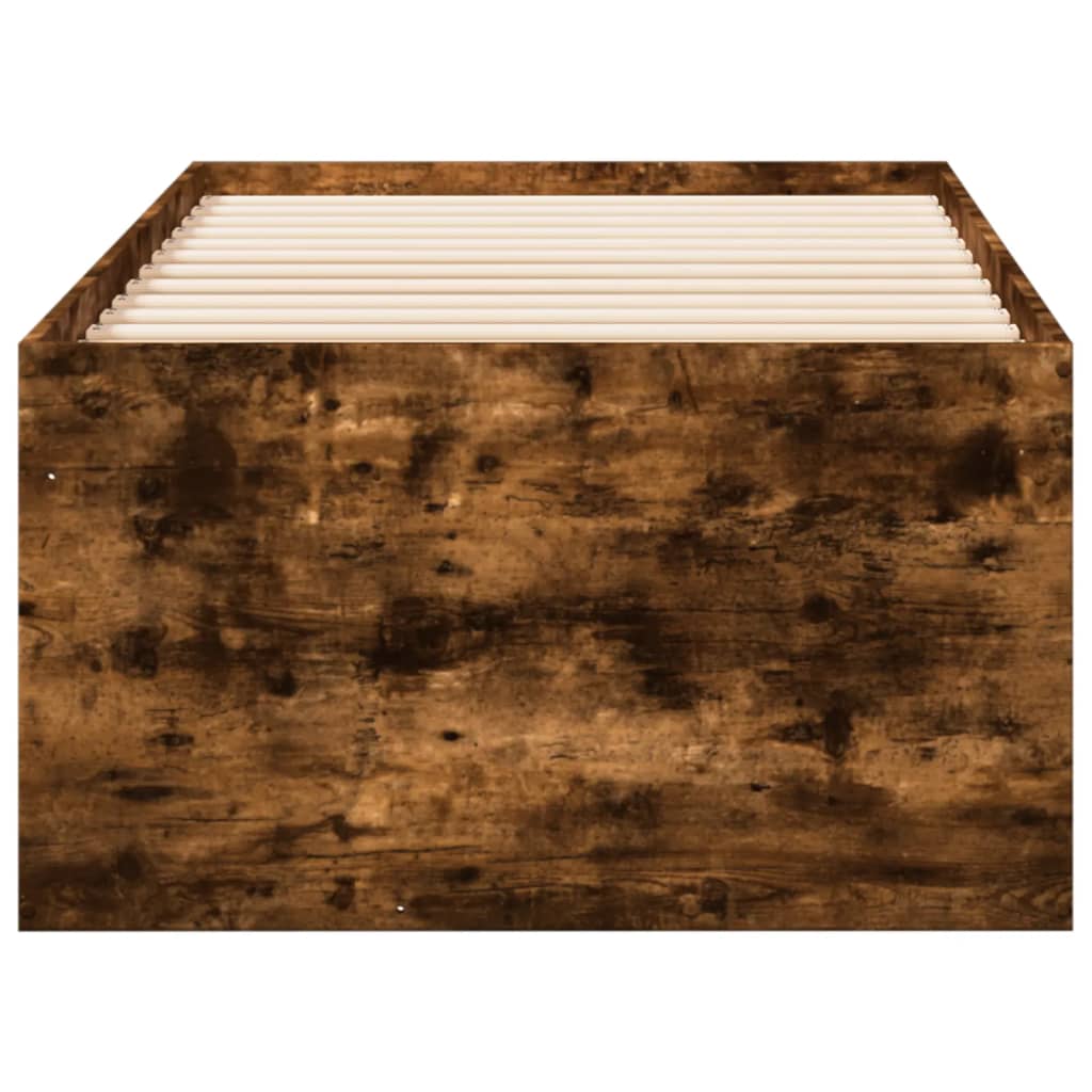 Dagseng med skuffer uten Madrass røkt eik 75x190 cm