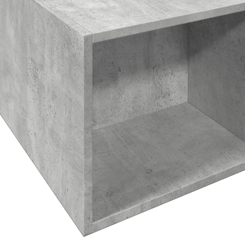 Sengeramme betonggrå 120x190 cm konstruert tre