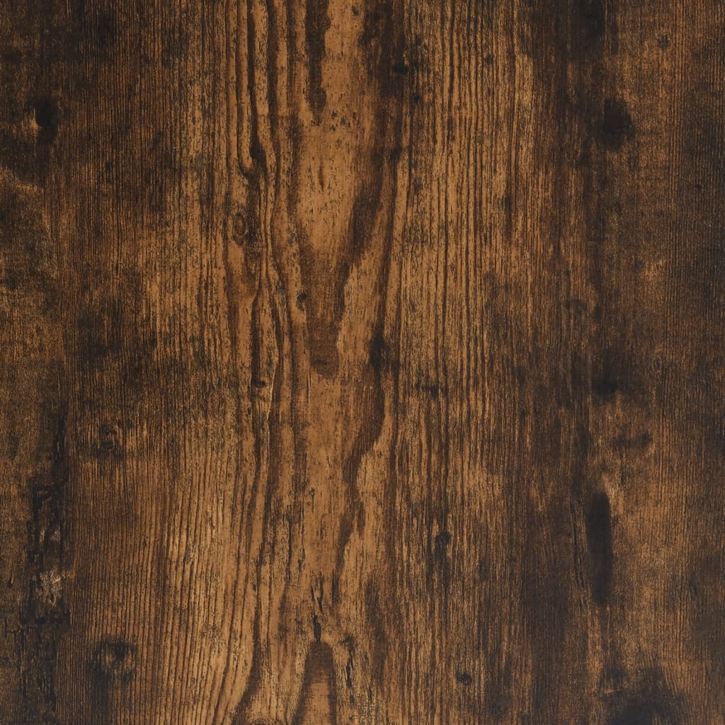 Sengeramme med skuffer røkt eik 180x200 cm konstruert tre