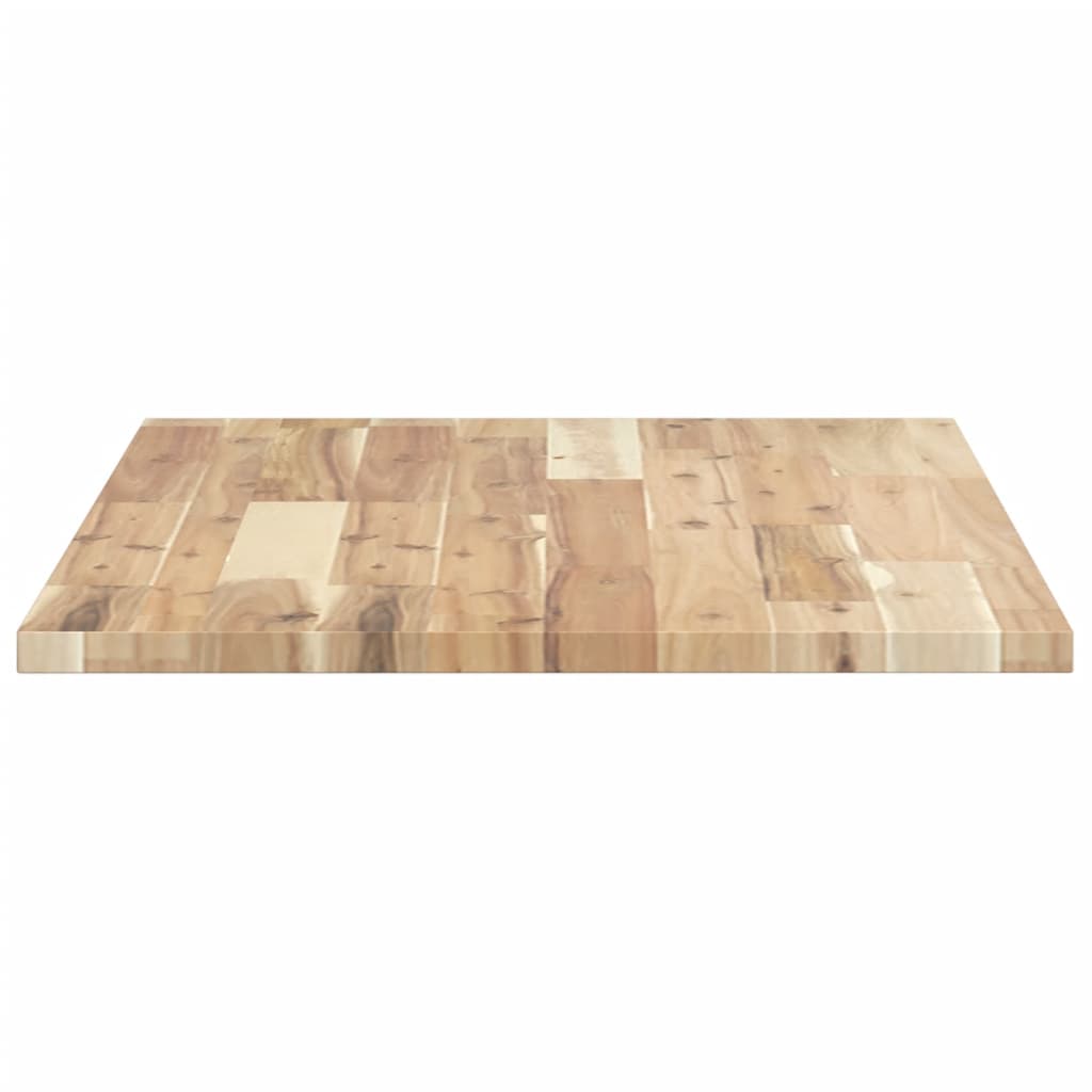 Bordplate ubehandlet 60x50x2 cm heltre akasie
