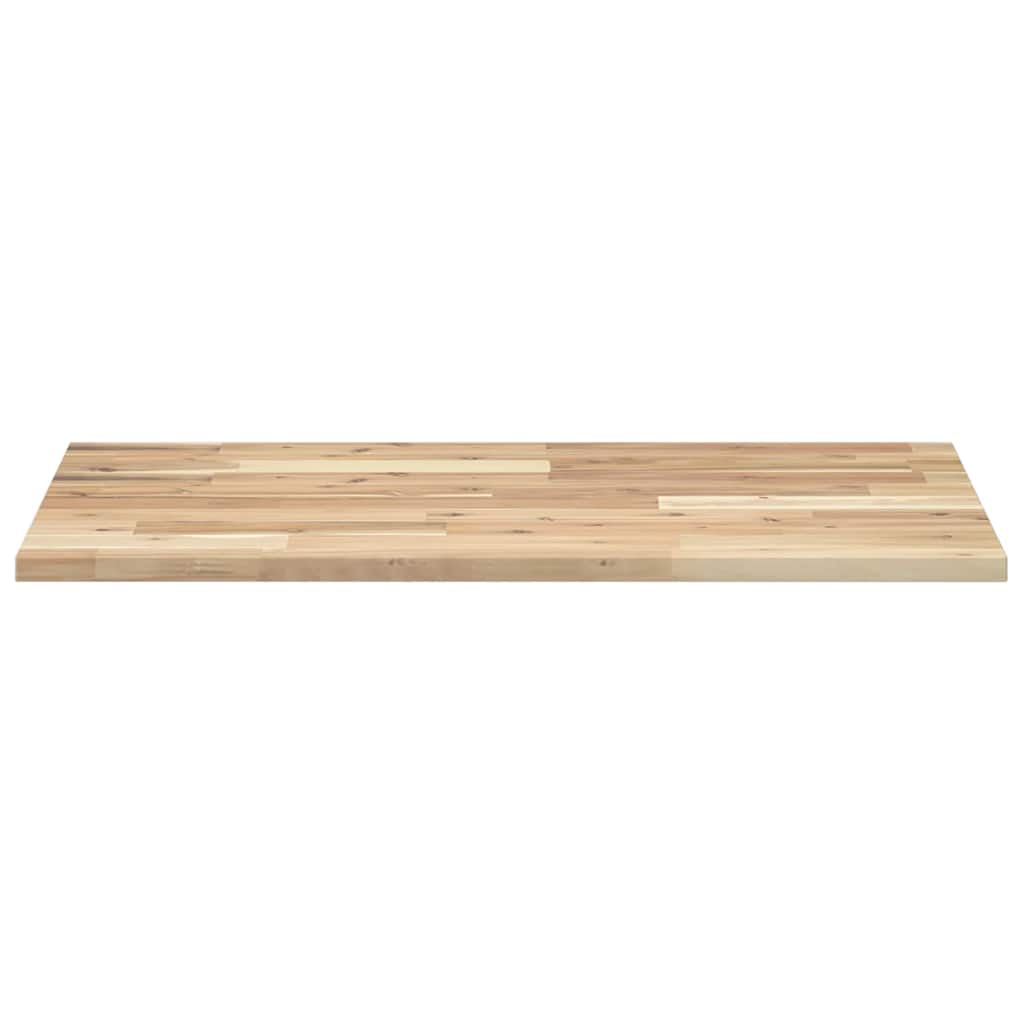 Bordplate ubehandlet 80x50x2 cm heltre akasie