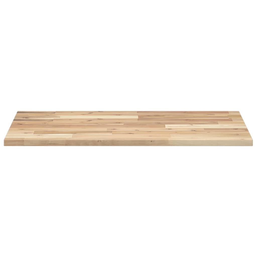 Bordplate ubehandlet 100x50x2 cm heltre akasie