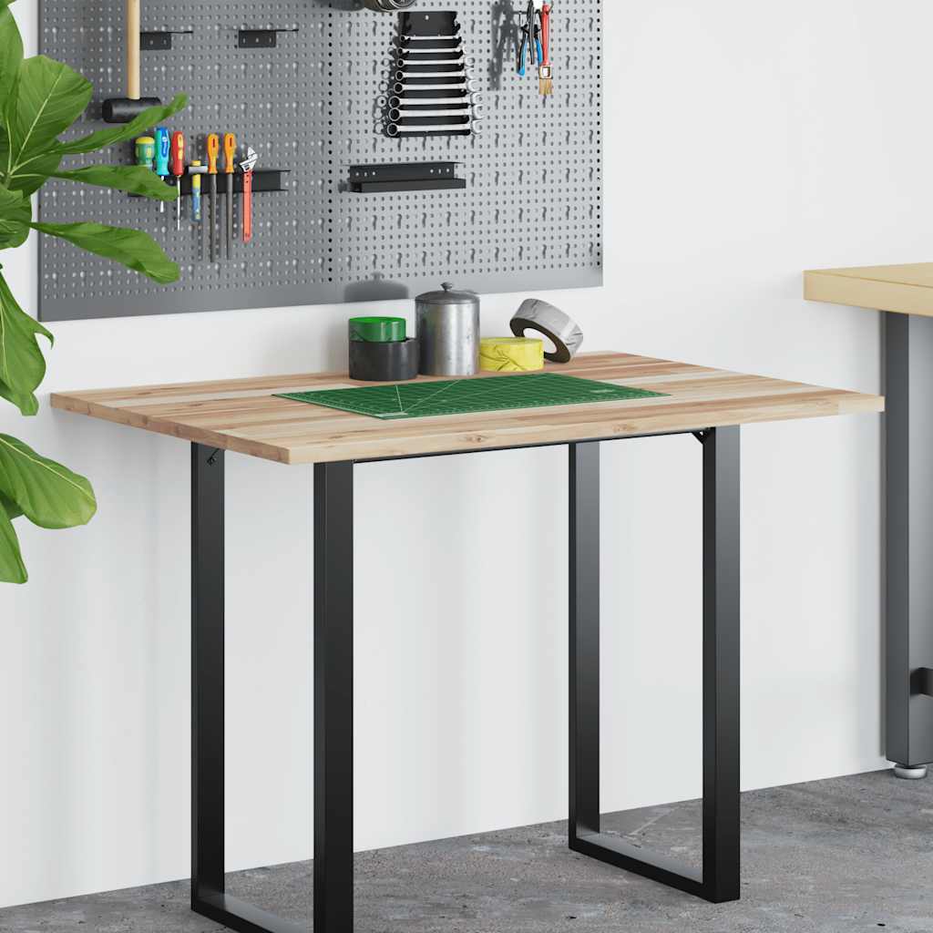 Bordplate ubehandlet 100x70x2 cm heltre akasie