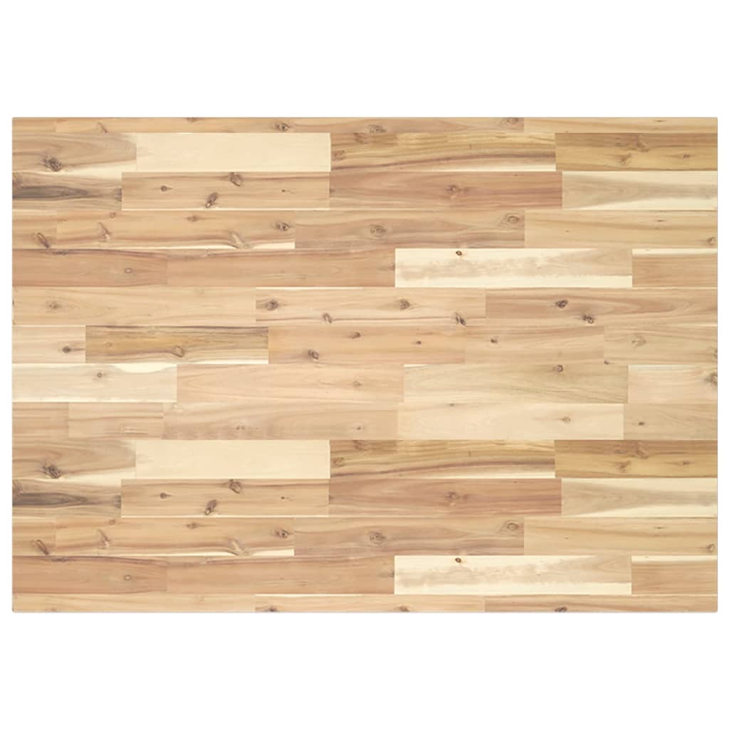 Bordplate ubehandlet 120x70x2 cm heltre akasie