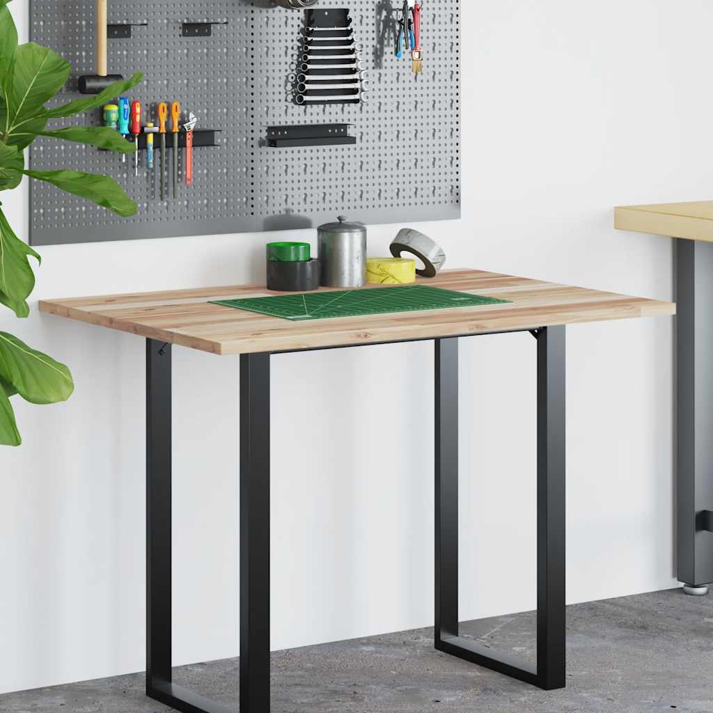 Bordplate ubehandlet 120x70x2 cm heltre akasie