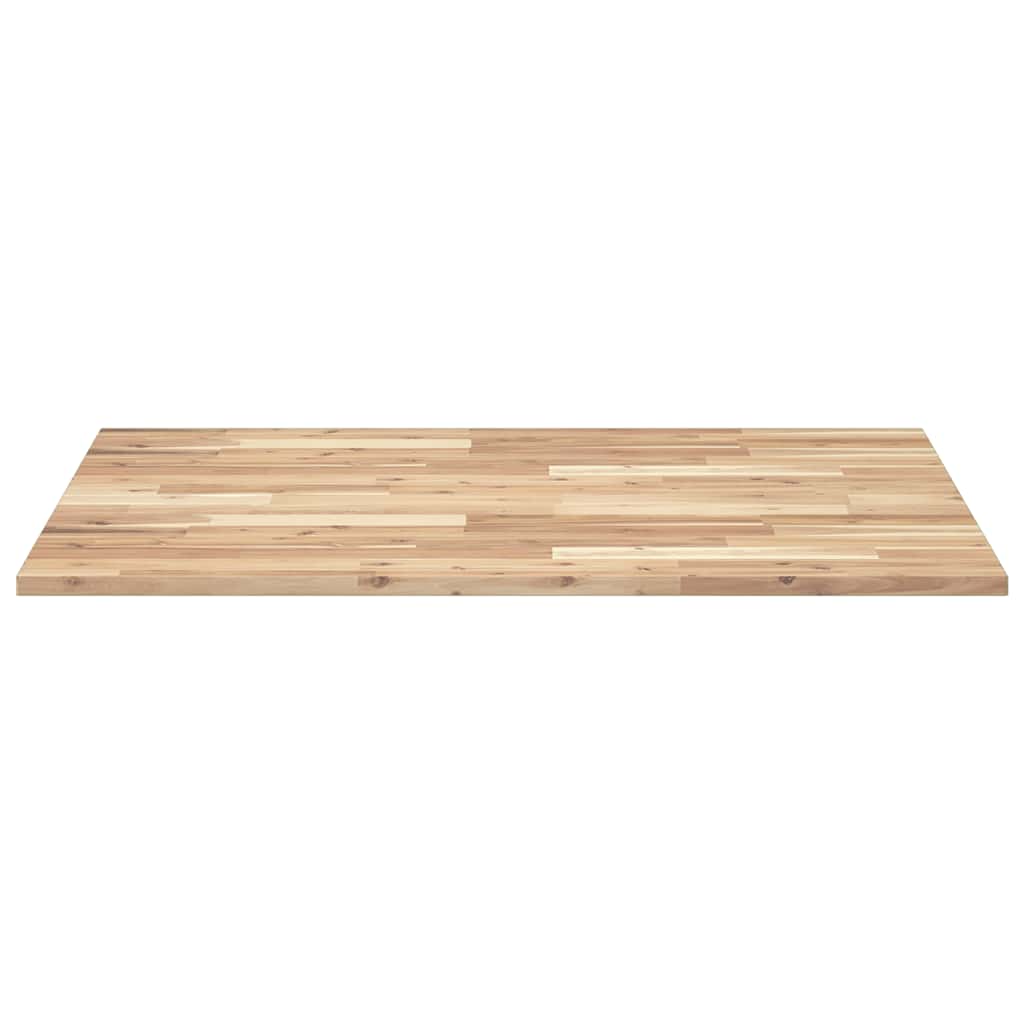 Bordplate ubehandlet 100x80x2 cm heltre akasie
