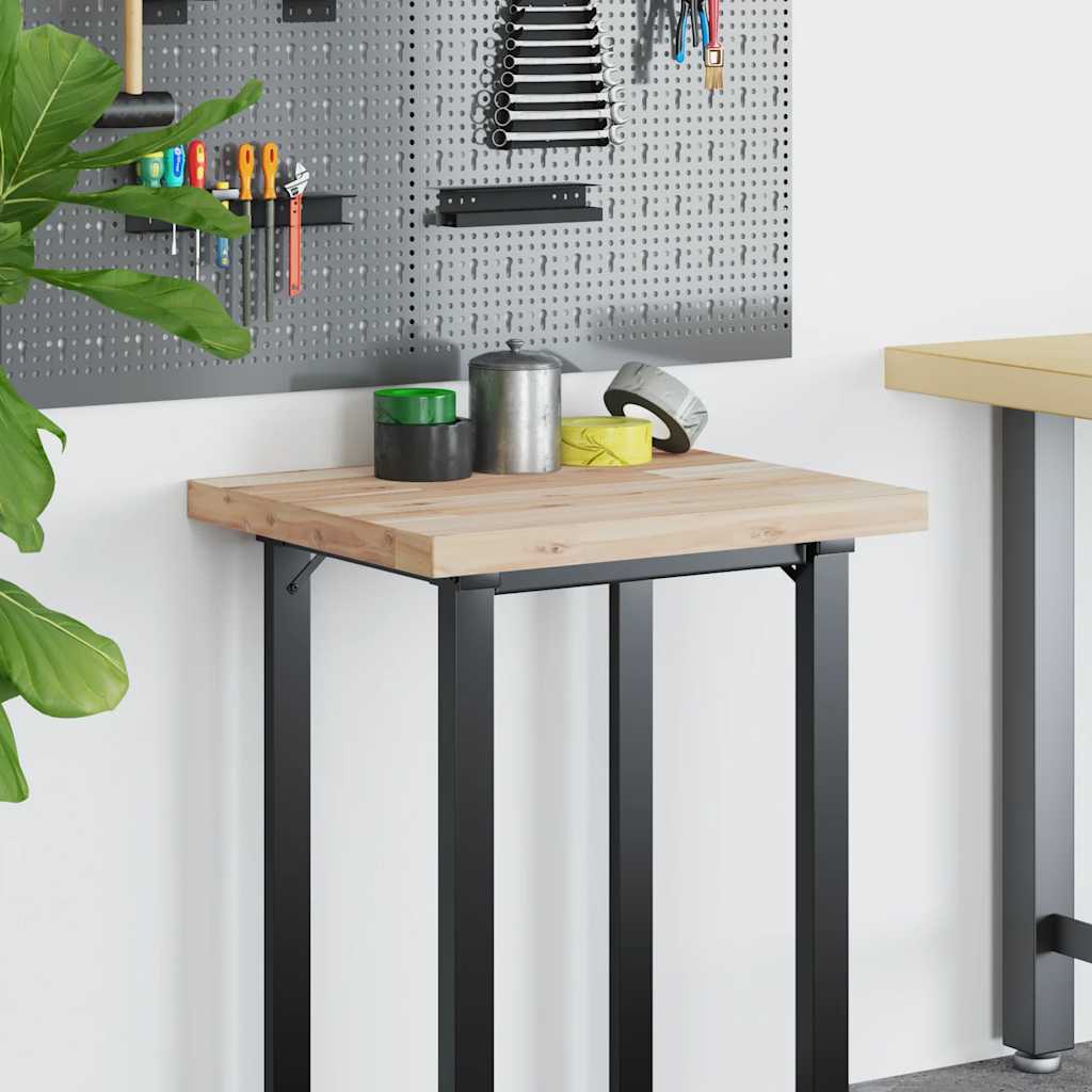 Bordplate ubehandlet 80x50x4 cm heltre akasie