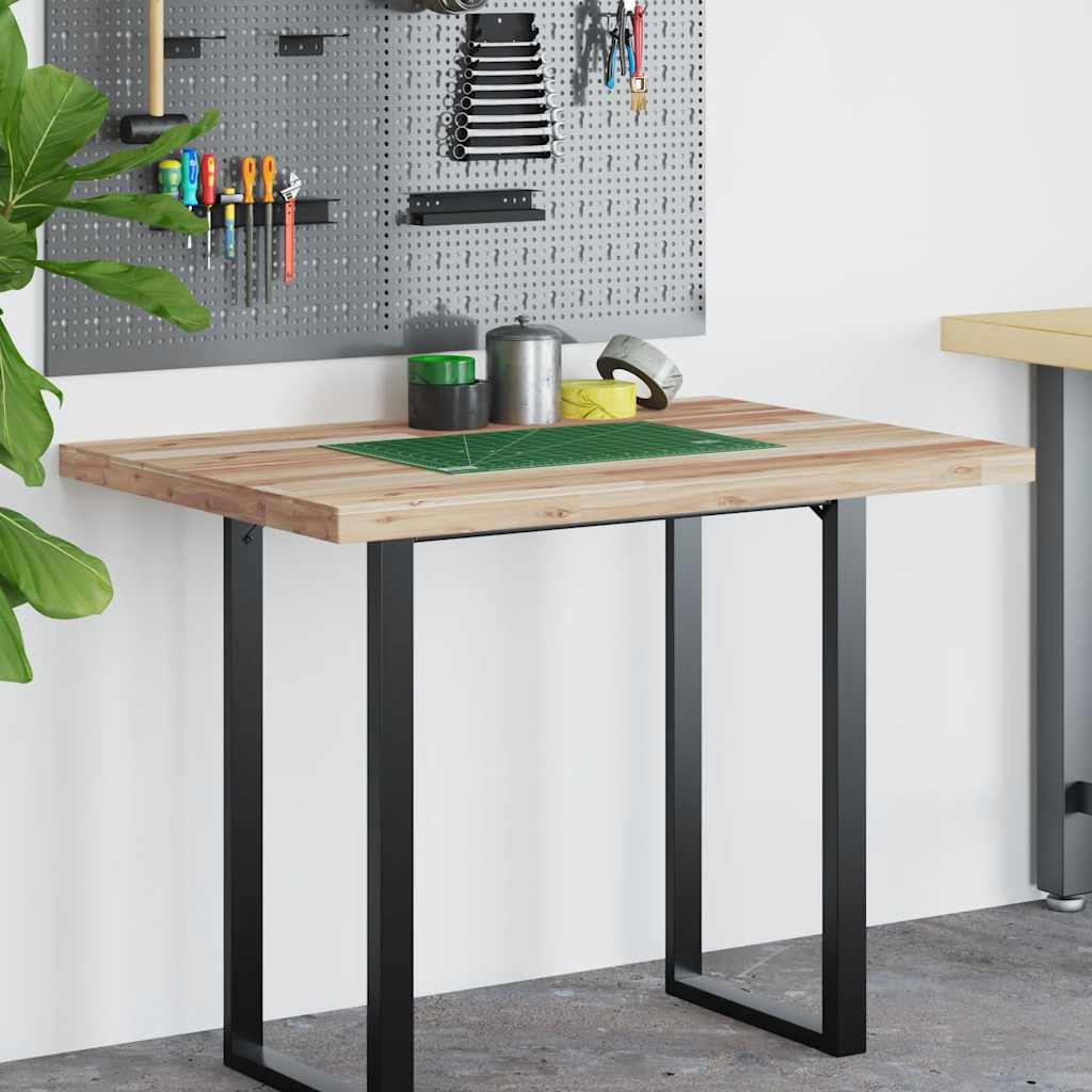 Bordplate ubehandlet 100x70x4 cm heltre akasie