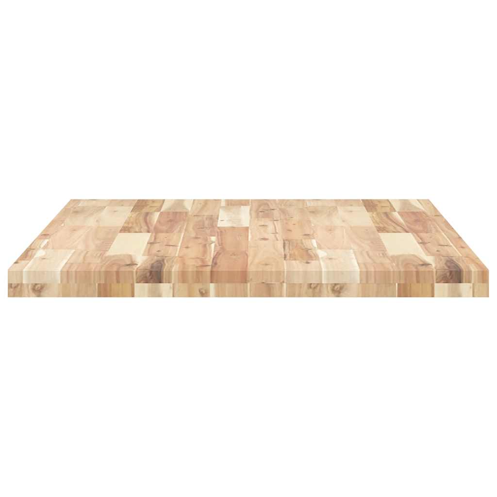 Bordplate ubehandlet 100x70x4 cm heltre akasie