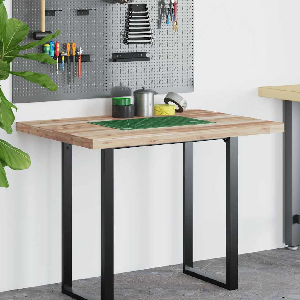 Bordplate ubehandlet 120x70x4 cm heltre akasie