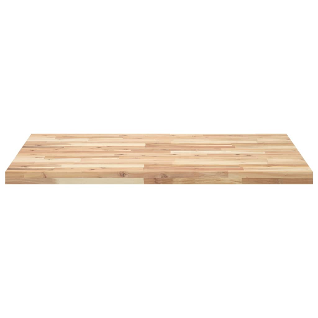 Bordplate ubehandlet 100x80x4 cm heltre akasie