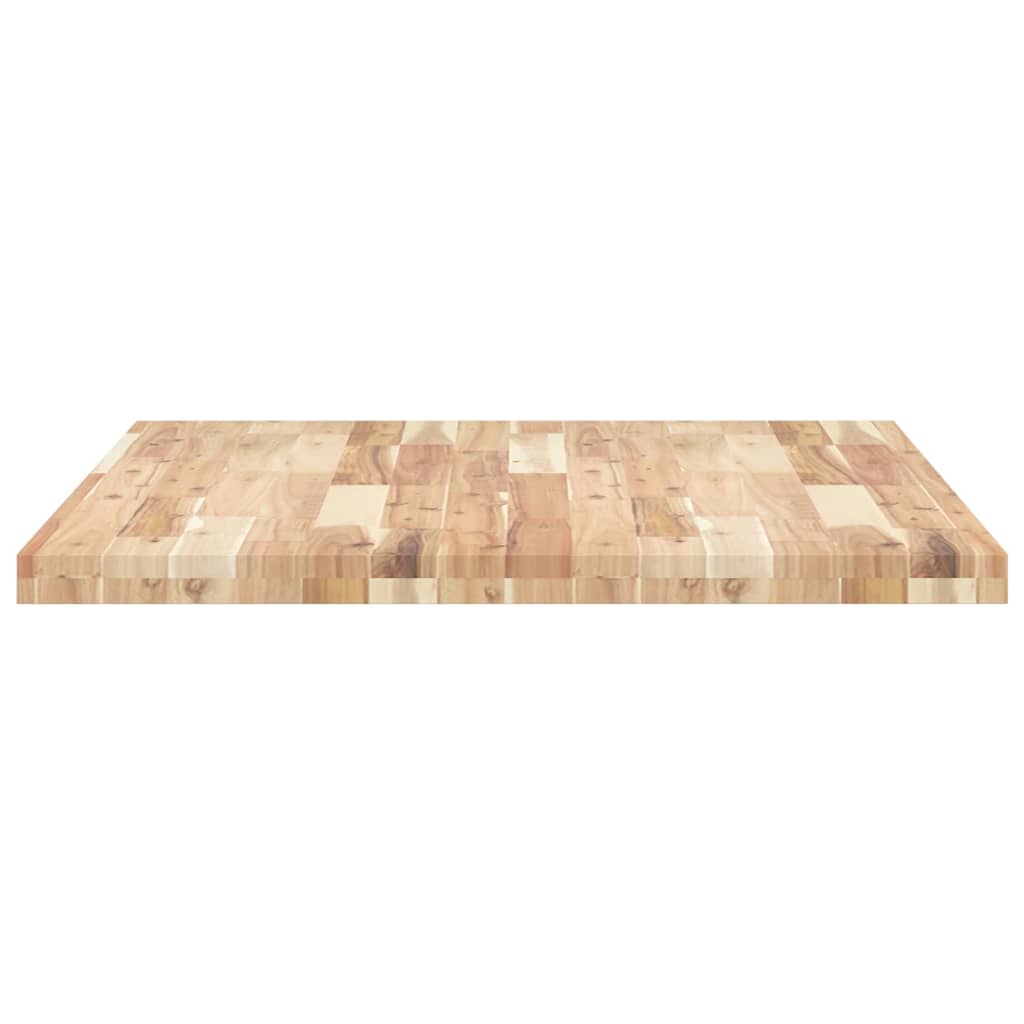 Bordplate ubehandlet 100x80x4 cm heltre akasie