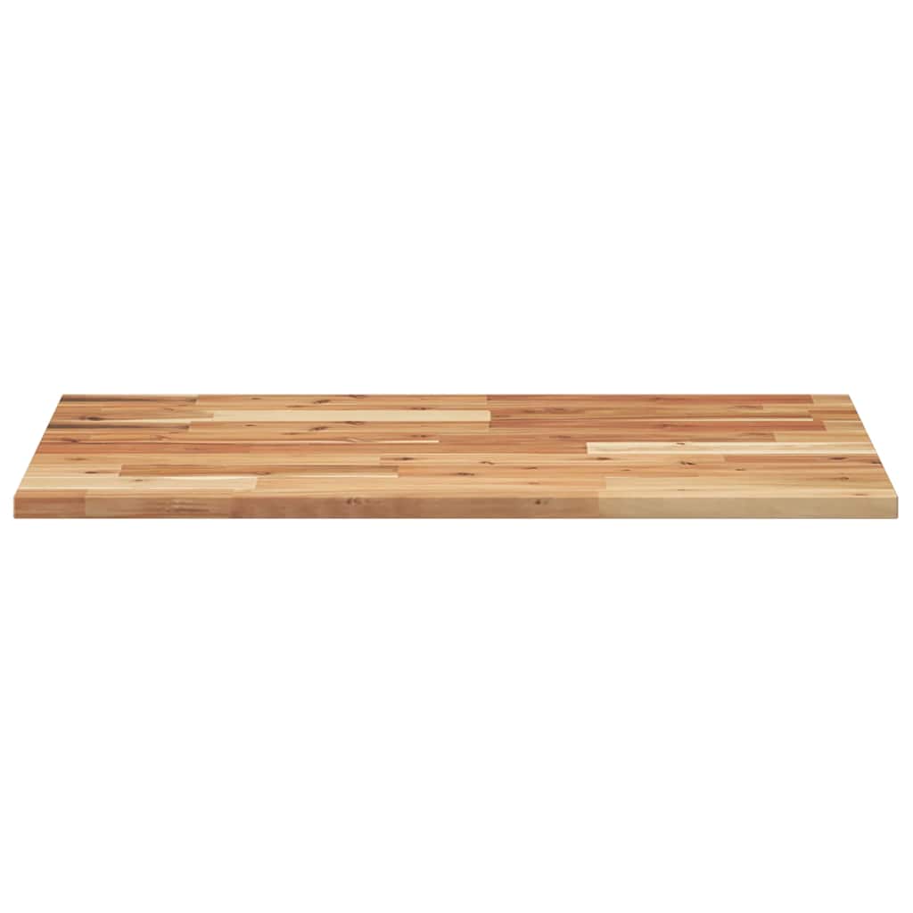 Bordplate ubehandlet 80x50x2 cm heltre akasie