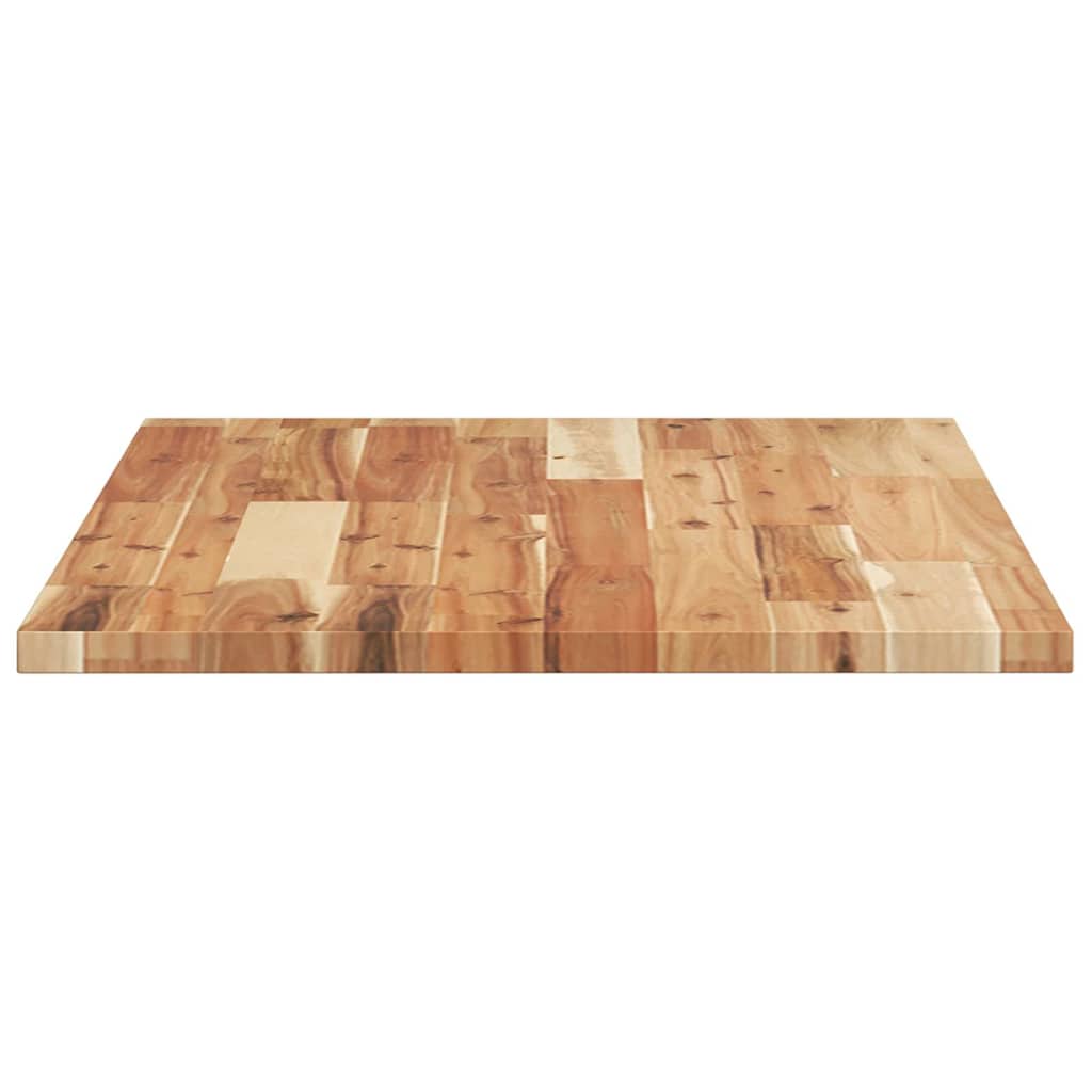 Bordplate ubehandlet 80x50x2 cm heltre akasie