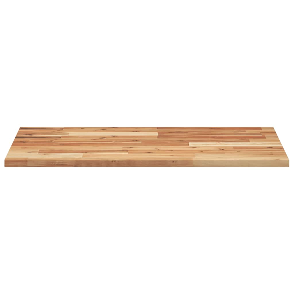 Bordplate ubehandlet 100x50x2 cm heltre akasie