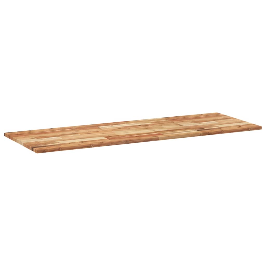 Bordplate ubehandlet 120x50x2 cm heltre akasie