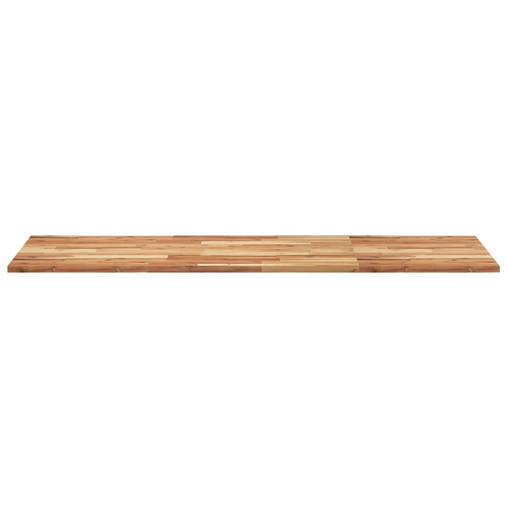 Bordplate ubehandlet 120x60x2 cm heltre akasie
