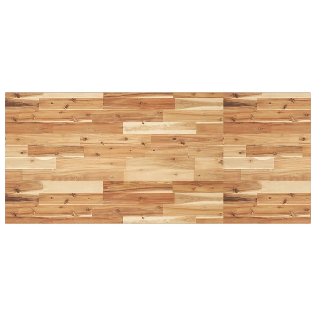 Bordplate ubehandlet 140x60x2 cm heltre akasie
