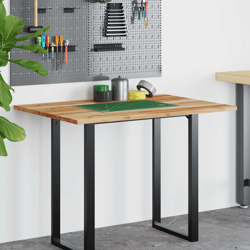Bordplate ubehandlet 100x70x2 cm heltre akasie