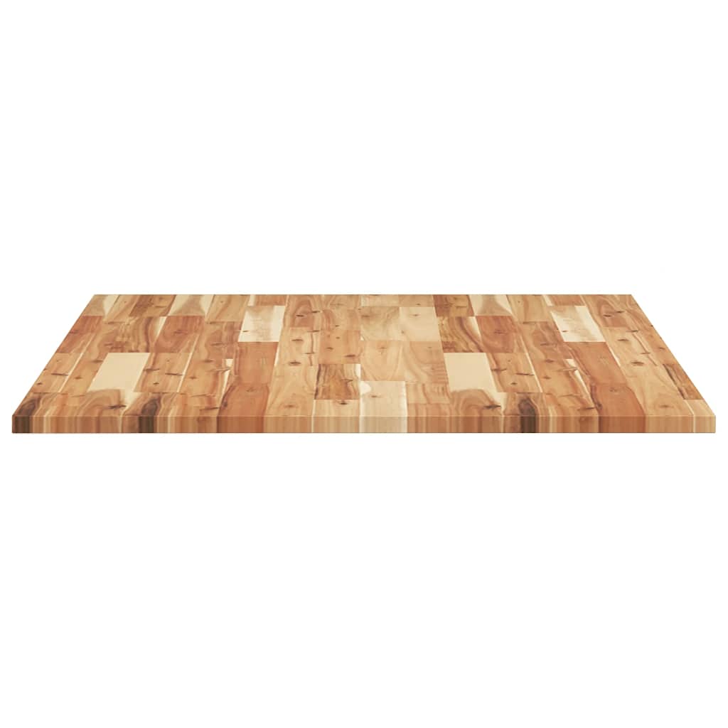 Bordplate ubehandlet 100x80x2 cm heltre akasie