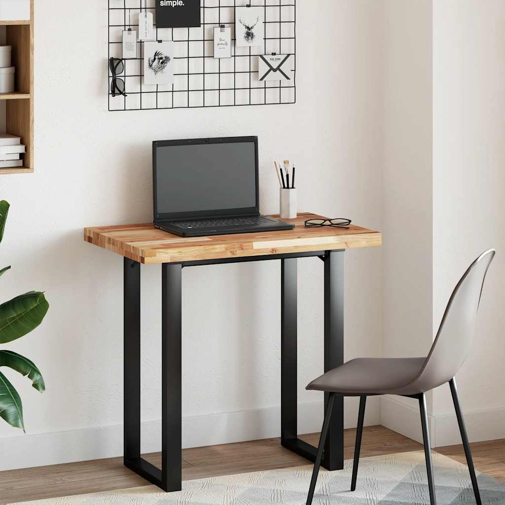 Bordplate ubehandlet 80x50x4 cm heltre akasie