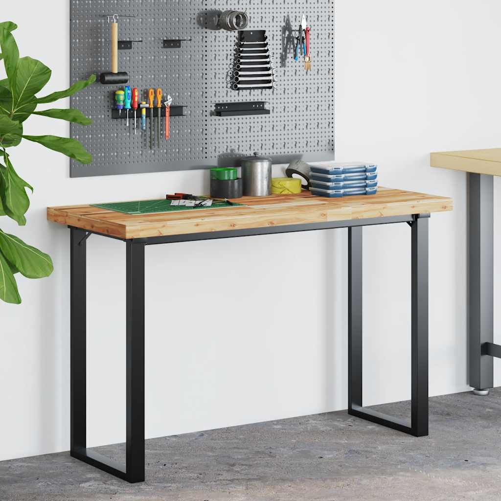 Bordplate ubehandlet 120x50x4 cm heltre akasie