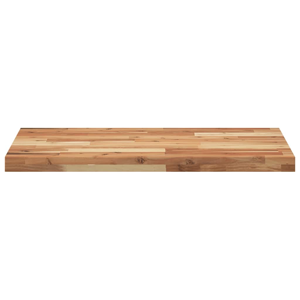 Bordplate ubehandlet 140x50x4 cm heltre akasie