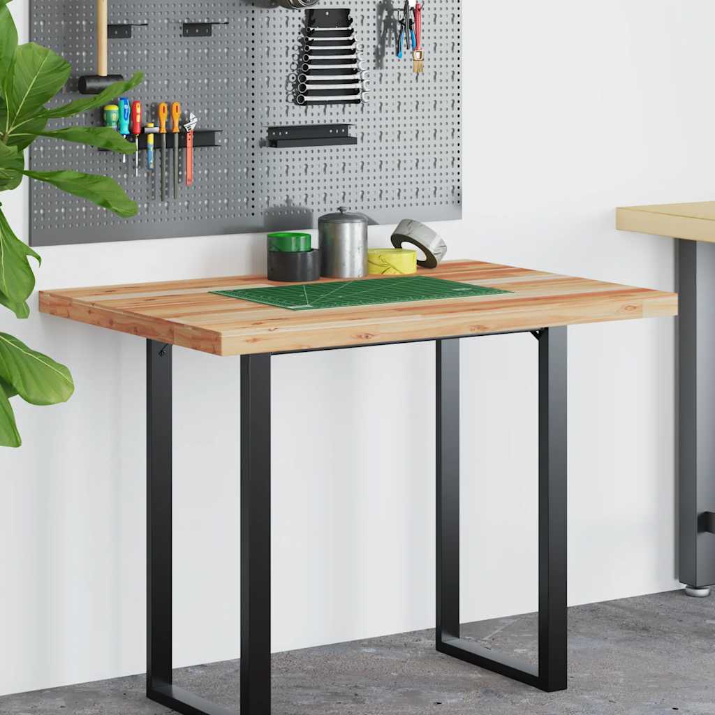 Bordplate ubehandlet 120x70x4 cm heltre akasie
