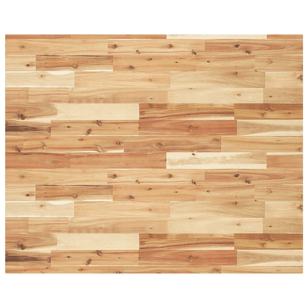 Bordplate ubehandlet 100x80x4 cm heltre akasie