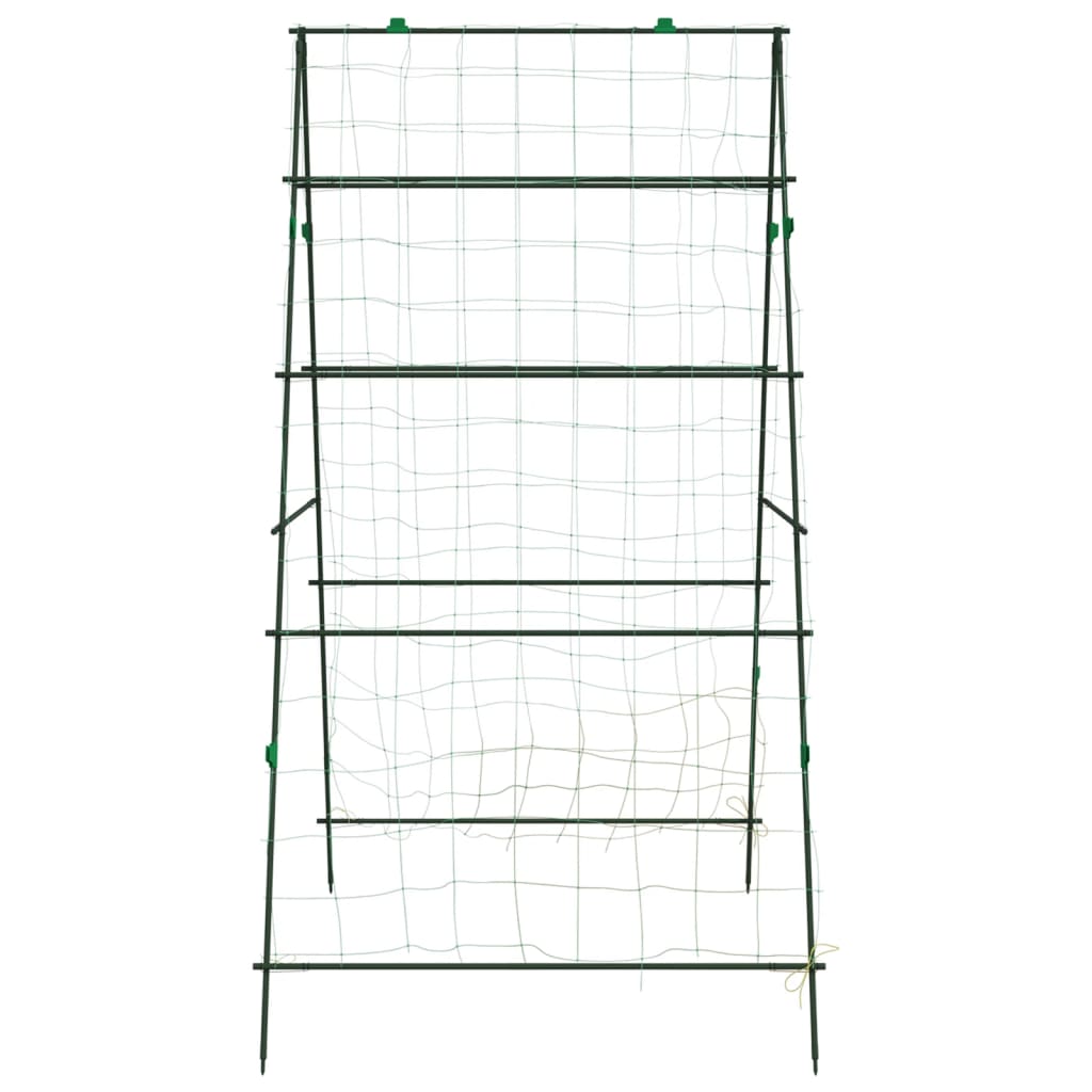 Hageespalier for klatreplanter 4 stk A-ramme stål