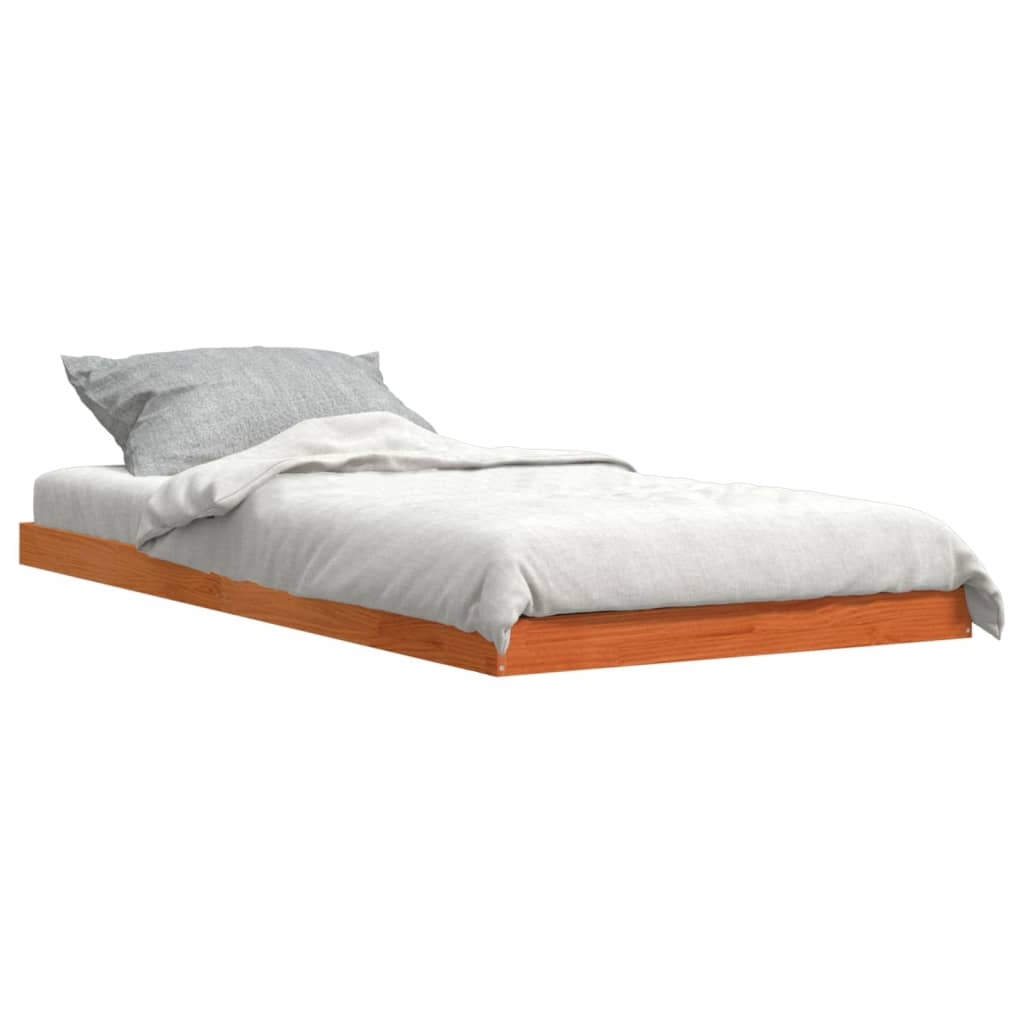 Dagseng voksbrun 75x190 cm heltre furu