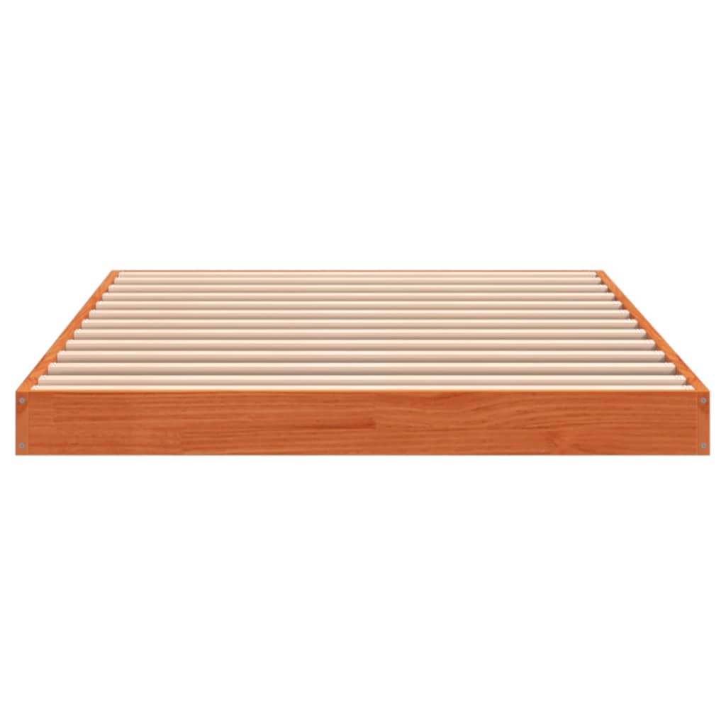 Dagseng voksbrun 75x190 cm heltre furu