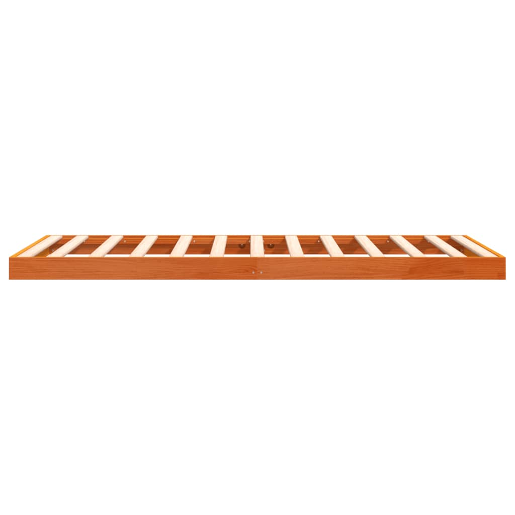 Dagseng voksbrun 75x190 cm heltre furu