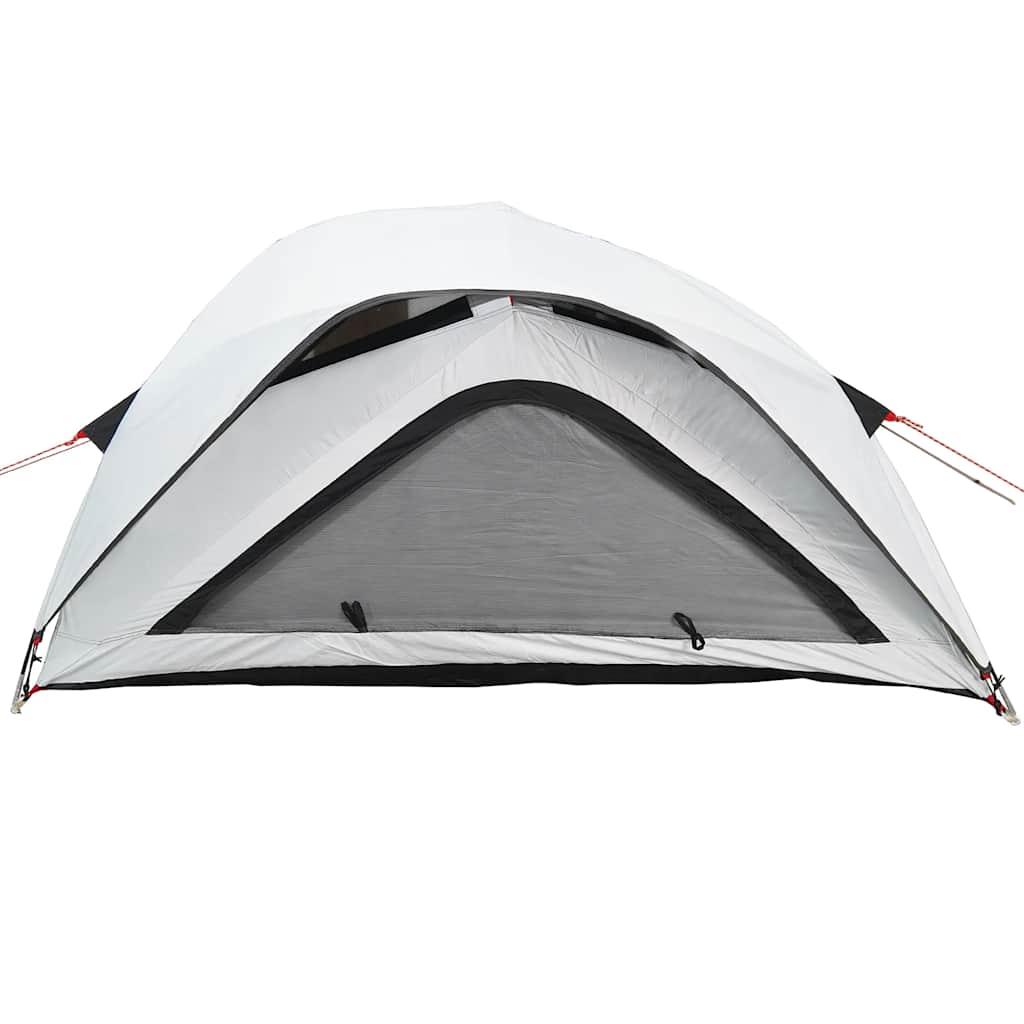 Campingtelt for 1 personer hvit blendingsstoff vanntett
