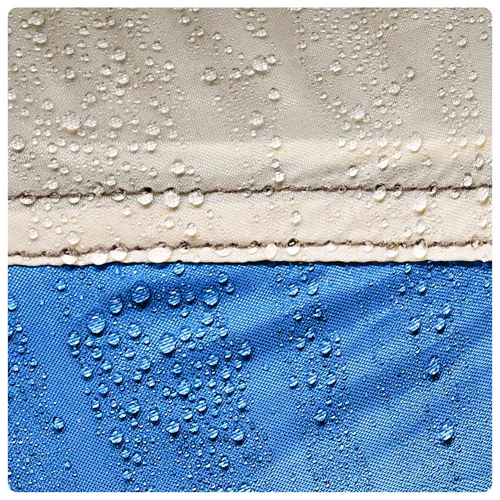 Strandtelt 2 personer azurblå vanntett