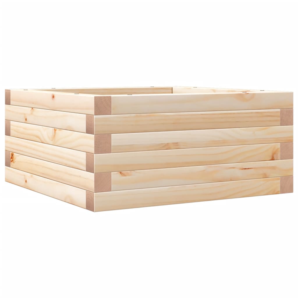 Hageplantekasse 50x50x23 cm heltre furu