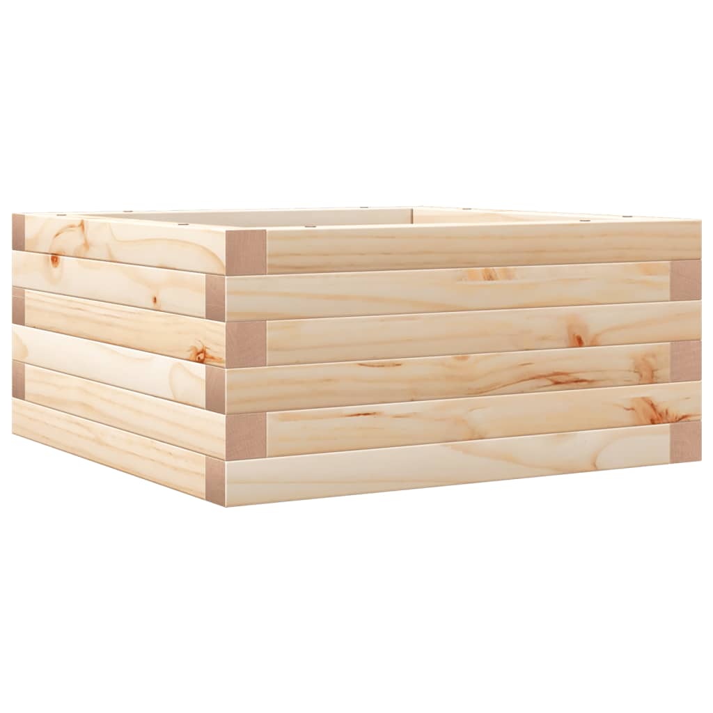 Hageplantekasse 50x50x23 cm heltre furu