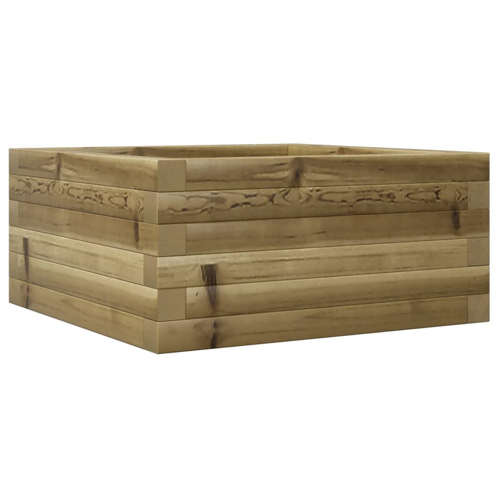 Hageplantekasse 50x50x23 cm impregnert furu