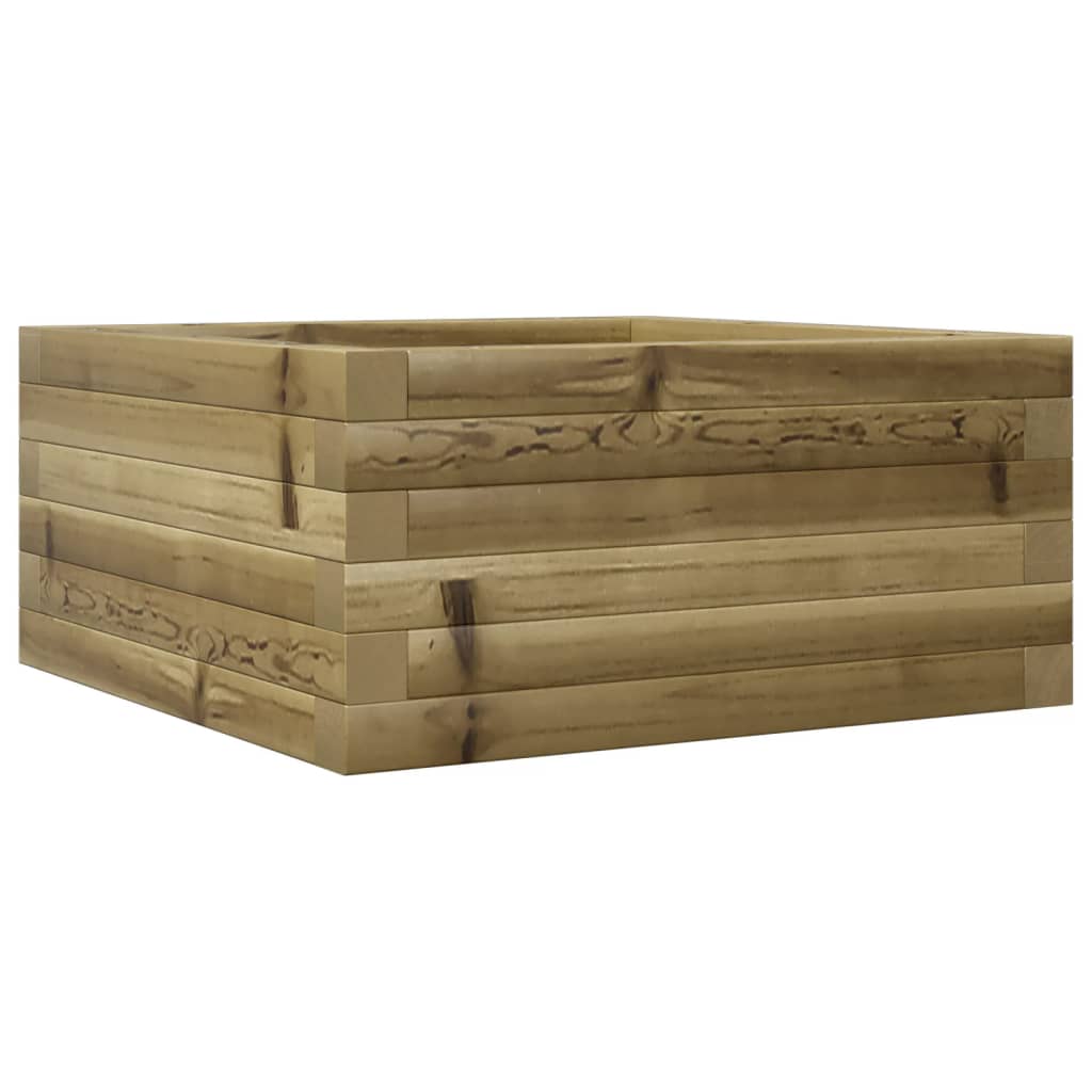 Hageplantekasse 50x50x23 cm impregnert furu