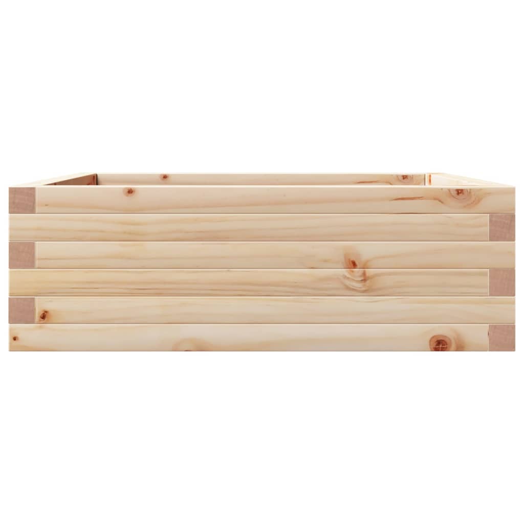 Hageplantekasse 70x70x23 cm heltre furu
