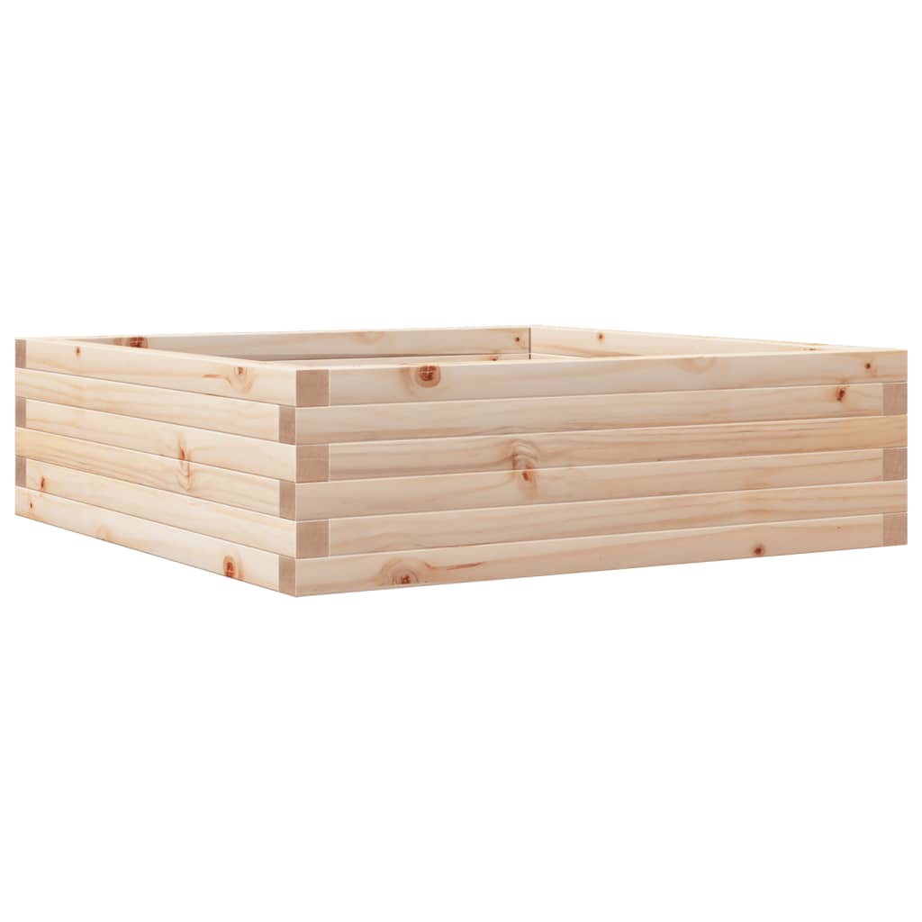 Hageplantekasse 80x80x23 cm heltre furu