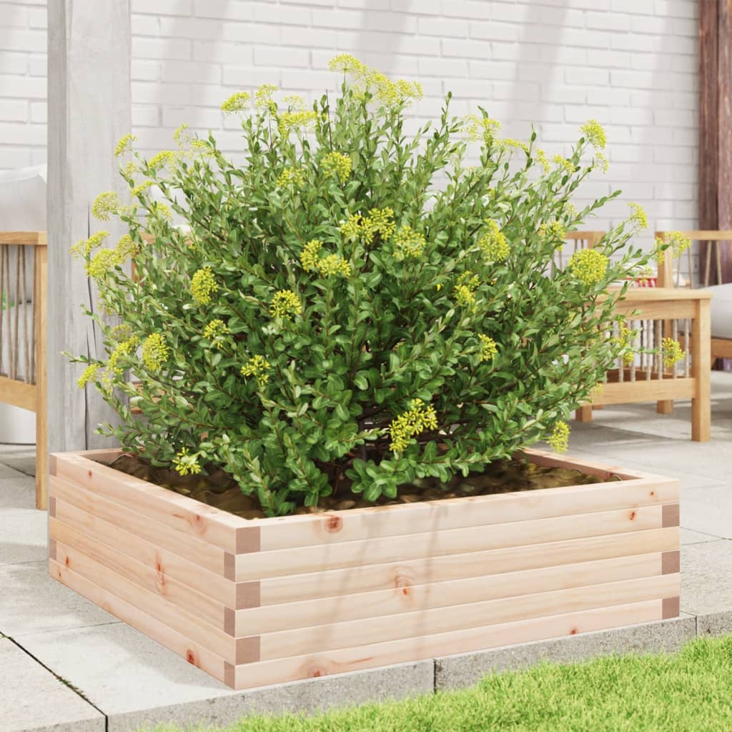 Hageplantekasse 80x80x23 cm heltre furu
