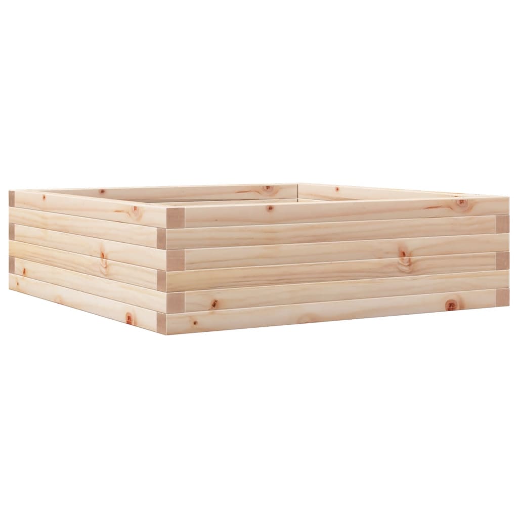Hageplantekasse 80x80x23 cm heltre furu